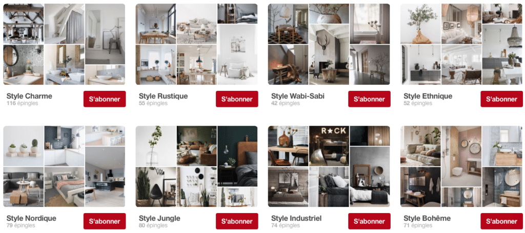 Rhinov comptes de déco Pinterest